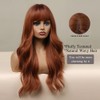 Esmee 24 Inches Long Wavy Copper Brown Wigs for Women