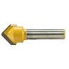 Erie Tools 35pc 1/4" Shank Router Bit Set With Tungsten