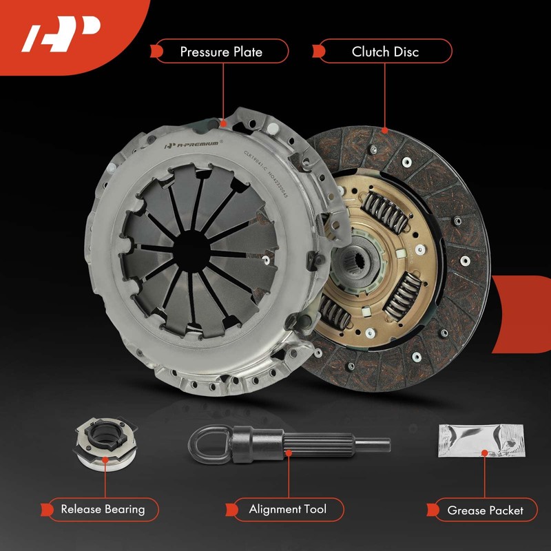 A-Premium Transmission Clutch Kit Set Compatible with Fiat 500 2012