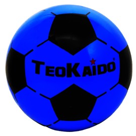 Cucuba Rubber Water Volleyball Handball Water Polo Training or Match Diameter 22.5 cm Black Blue Size 5 - Weight 130 g