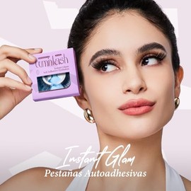 Pestañas Autoadhesivas Instant Glam｜Reutilizables｜Diseño de Una Pieza (11-16-17 mm)