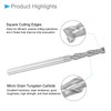CoCud Solid Carbide Square Shank 6mm x 30mm Cutting 6mm