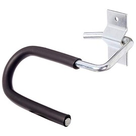 GAH-Alberts 801977 Ski Hook Curved / Unwrought Steel with Galvanised Surface / Panel Width 40 mm x Panel Height 60 mm x Hook Height 70 mm