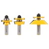 YONICO Router Bits Set Cabinet Door Rail and Stile Raised