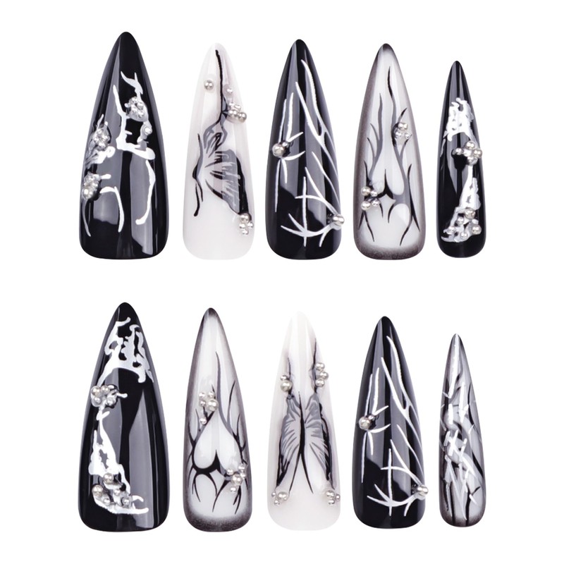 Nail Tip, Mine-based, False Nail Tip, Stylish Nail Tip, 3D