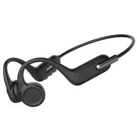 SHINYMOMO Bone Conduction Headphones, Wireless Open-Ear Sports Headphones, Bluetooth 5.3 Wireless Sports Headphones with Mic, Waterproof Earphones for Running, Cycling, Workout, Gift