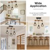 Feanron 3-Lights Farmhouse Dining Room Pendant Light Fixtures Over Table,