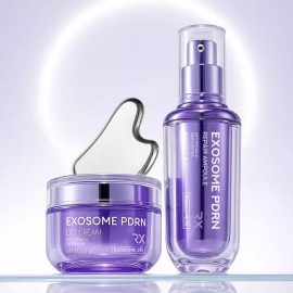 Max Clinic 맥스클리닉 엑소좀 PDRN 리페어 앰플 40ml+리프트 크림 50ml 2종 세트 205633 Max Clinic Exosome PDRN Repair Ampoule 40ml + Lift Cream 50ml 2-Piece Set