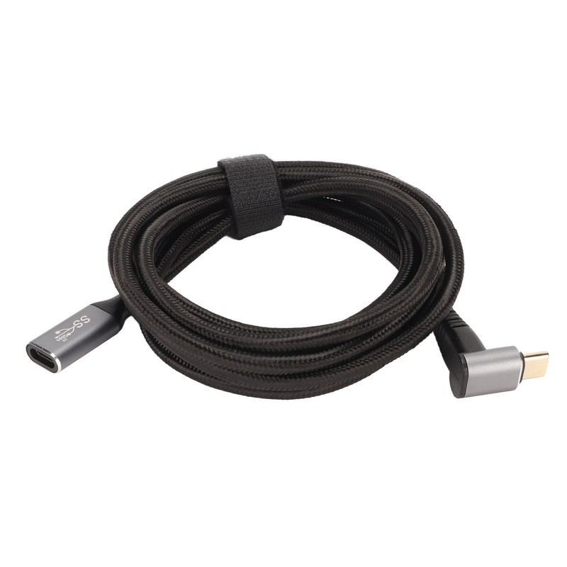 USB C 3.1 Male to Female Cable PD100W Fast Charging