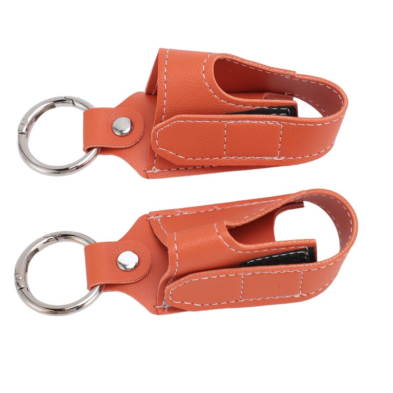 2pcs Inhaler Carrying Holder Clasp Closure Safety Carabiner Clip Portable
