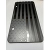 Embossed Black American Flag License Plate Frame Premium Quality Thick