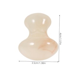 FRCOLOR Mushroom Shape Facial Massager 2pcs Spa Massage Tools for Skin Firming Relaxation for Women Men Gua Sha Massage Accessories