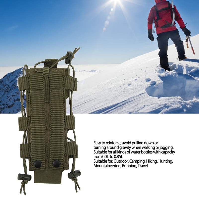 Military Water Bottle Pouch Molle Water Kettle Bag Bottle Holder