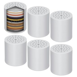 4 Pack Shower Filter Replacement Cartridge, 20 Stage Shower Filter Head for Hard Water, Universally Compatible With Any Similar Design, High Output Hard Water Filter Replacement Cartridge