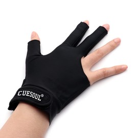 CUESOUL Billiard Gloves Left/Right Bridge Hand - Suitable for Pool Games/Snooker/Carom Games