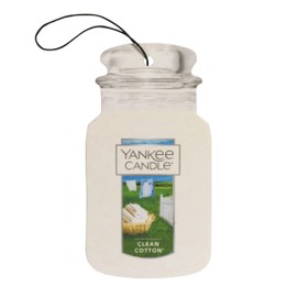 Yankee Candle Paper Car Jar, Clean Cotton