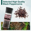 Soeos Black Peppercorns + White Sea Salt + Rainbow Peppercorns
