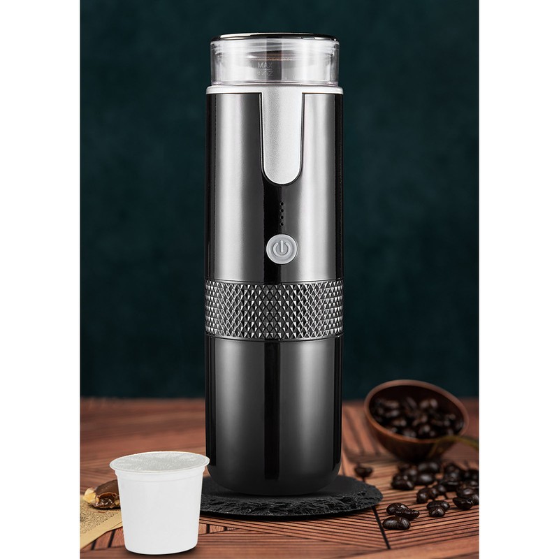Portable Coffee Machine for Coffee Capsules Ground Coffee USB Rechargeable