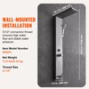 VEVOR Shower Panel System, 5 Shower Modes, LED Shower Panel