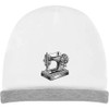 Azeeda 'Vintage Sewing Machine' Kids Slouch Hat (KH00036966) White