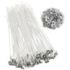 Ohcans 100pcs Cotton Candle Wicks 8'' Pre-Waxed for Candle Making,Candle