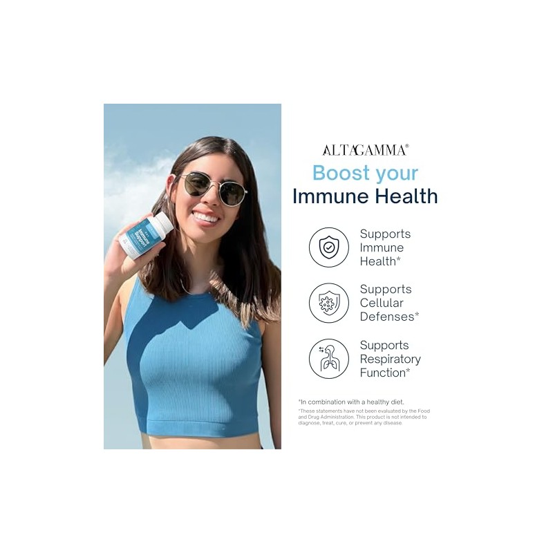 Immune Support Supplement Suplementos Alimenticios Reforzar Defensas Vitaminas Glutation Capsulas