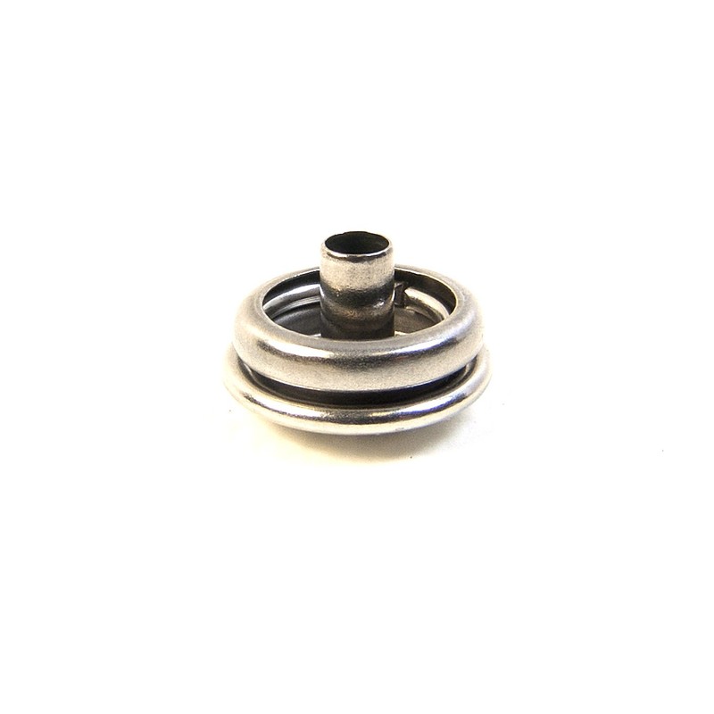 Snap Cap & Socket Only, Stainless Steel, Long Post on