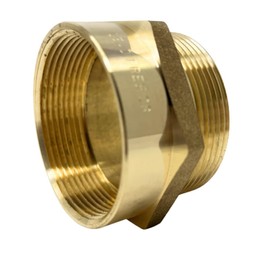 G Thread (Metric BSPP) Male to NPT Female Adapter - Lead-Free (2, 2" x 2")