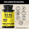Vitamina D3 Vitamina K2 con Aceite de Coco Extra Virgen