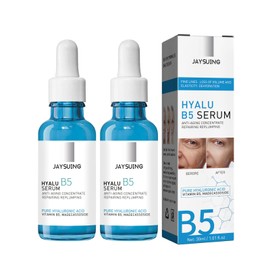 2 Pcs Hyalu B5 Serum Hyaluronic Acid Serum for Face with Vitamin B5 Skin Firming Reduces Fine Lines Hydrating Anti-Wrinkle Serum