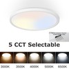 TALOYA 2 Pack of White 10 Inch Ceiling Mount LED