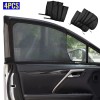 AUTOXBERT 4xCar Side Front Rear Window Screen Sun Shade Cover