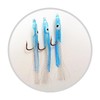 FLADEN Fishing - Single Packs of Enticer Tinsel Feathered Sandeel