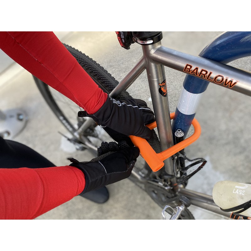 OTTOLOCK Bicycle U-Shaped Lock Side Kick Orange SIDEKICK OTTO Orange