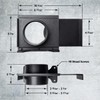 POWERTEC 70357 4 Inch Wall Mounting Blast Gate with Bracket