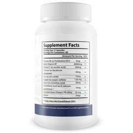 Pro Vista Clear for Eyes - Vitamin B Enriched Vision Support - Our Best Pro Vista Clear Vision Formula Proprietarily Formulated to Naturally Support Eye Health - Vitamin & Mineral Formula