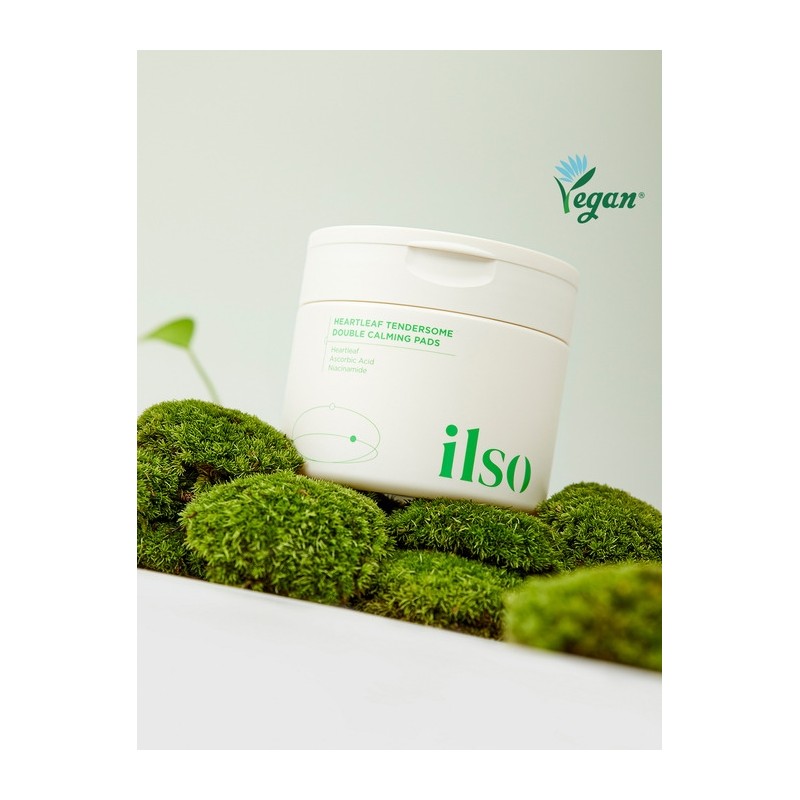 [2 SET] Ilsoh Houttuynia cordata Tender Jom Double Soothing Pads