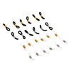 Eyeglass Chain Ends Adjustable Rubber Ends Connectors Anti-slip Strap Holder
