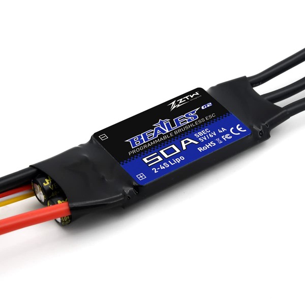 32-bit Amplifier ZTW Beatles G2 ESC 50A Built-in Switching BEC