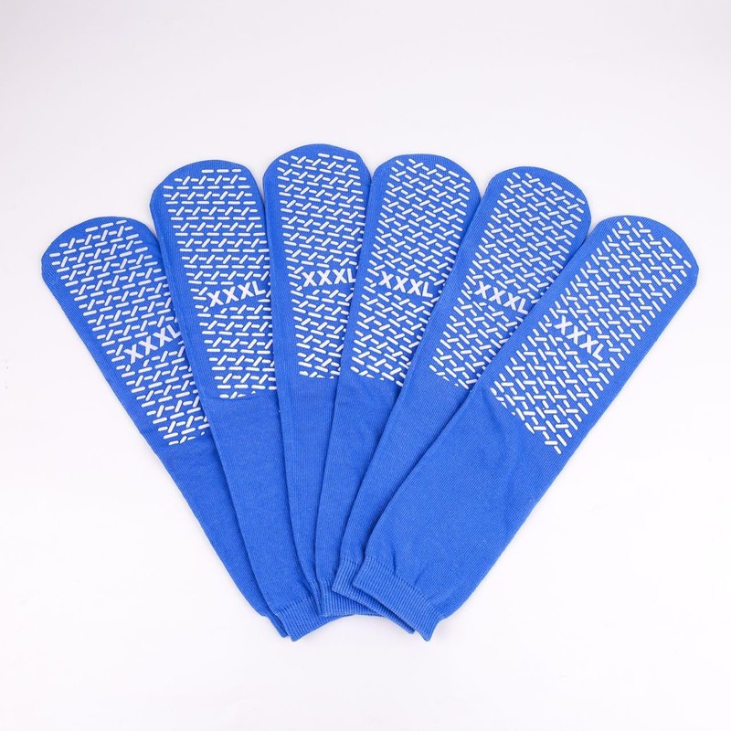 3XL Slip Stop Single Tread Slipper Socks | Triple Extra