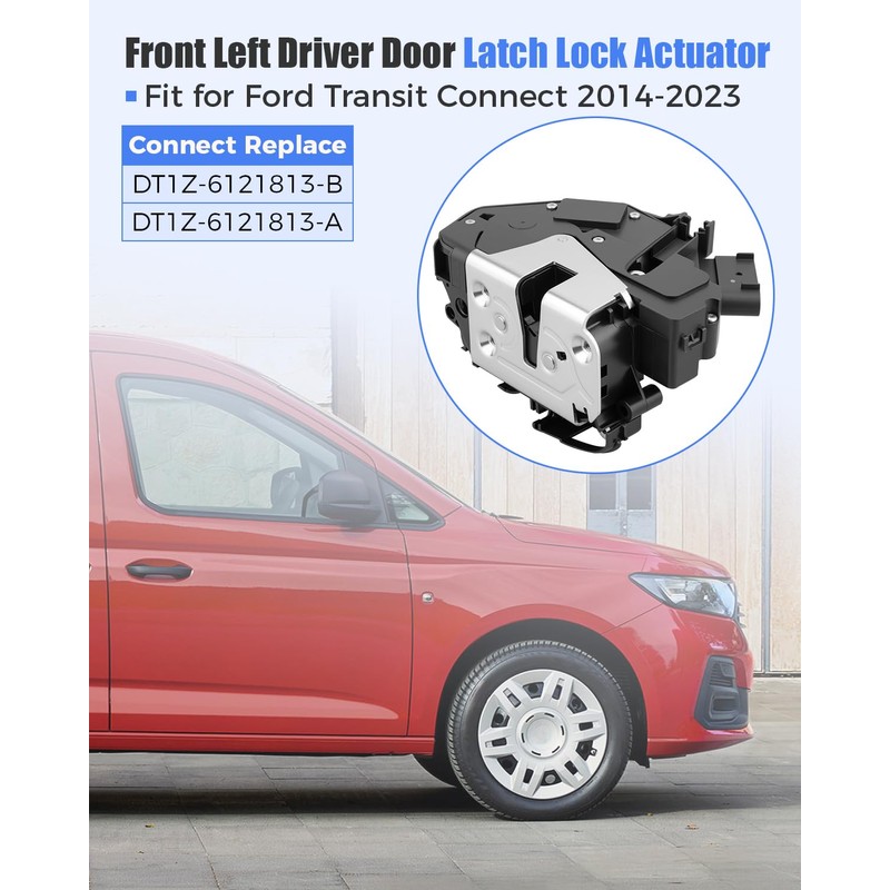 DT1Z-6121813-B Front Driver Door Lock Actuator Fit for Ford Transit