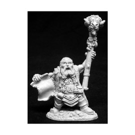 Reaper Miniatures Dwarf Wizard #02707 Dark Heaven Legends Unpainted Metal Figure