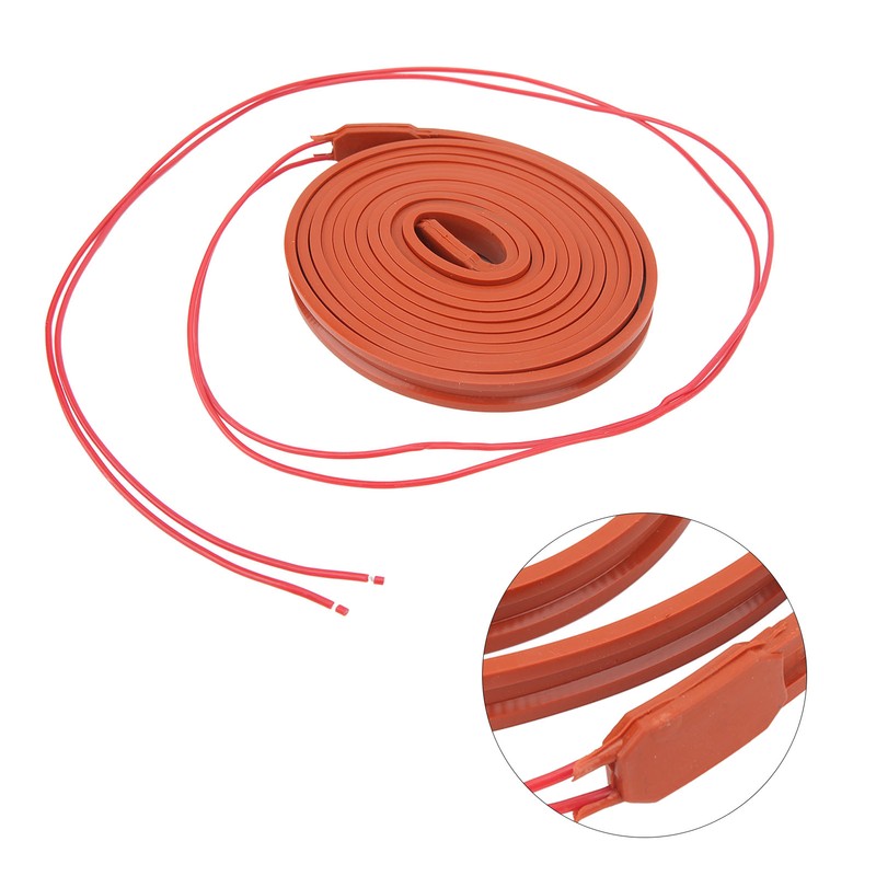 Silicone Heating Tape Belt Waterproof Flexible Automatic Control 120W for