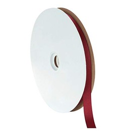 Berwick Offray 5/8" Grosgrain Ribbon, Currant Red, 100 Yards