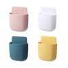 Wall Storage Holder Set 4 Colours 11.5 x 9 x