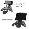 O'woda Upgraded 4.6-12 inches Phone/Tablet Holder Bracket Mount 360 Rotatable