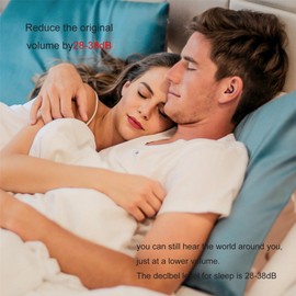 Ohrstöpsel für Schlafgeräuschreduzierung, bequeme Ohrstöpsel, Schaumstoff-Ohrstöpsel zum Schlafen, Geräuschunterdrückung, Gehörschutz, Ohrstöpsel für Schlaf, Konzerte, Reisen (dunkelblau)