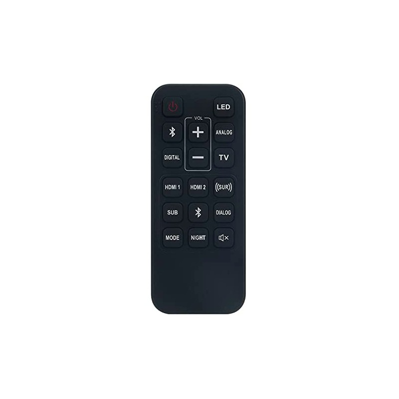 Replacement Soundbar Remote fit for KLIPSCH Cinema 700, Cinema 800,