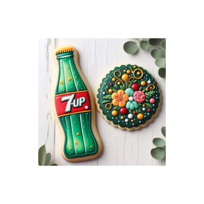 Unbranded Soda Pop Beer Bottle 6'' Cookie Cutter Metal