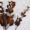 Unbranded Package of 6 Autimn Brown Artificial Daisy Foliage 30"
